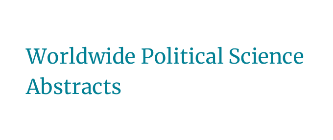 Worldwide Political Science Logo
